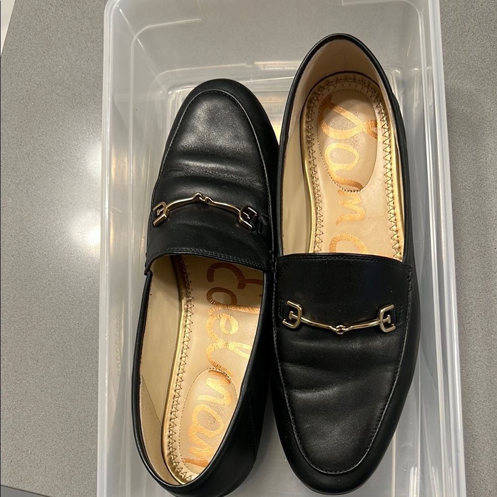 Sam Edelman Black Loafers